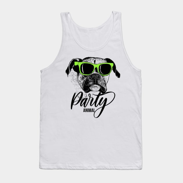 Party Animal Tank Top by Kelimok